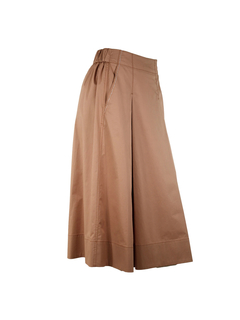 PESERICO(ペセリコ) |ポケットラインボールチェーン飾り１タックフレアスカート