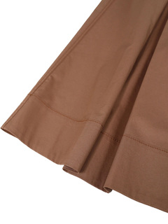 PESERICO(ペセリコ) |ポケットラインボールチェーン飾り１タックフレアスカート