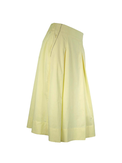 PESERICO(ペセリコ) |ポケットラインボールチェーン飾り１タックフレアスカート