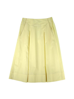 PESERICO(ペセリコ) |ポケットラインボールチェーン飾り１タックフレアスカート