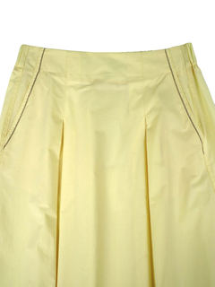 PESERICO(ペセリコ) |ポケットラインボールチェーン飾り１タックフレアスカート