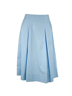 PESERICO(ペセリコ) |ポケットラインボールチェーン飾り１タックフレアスカート