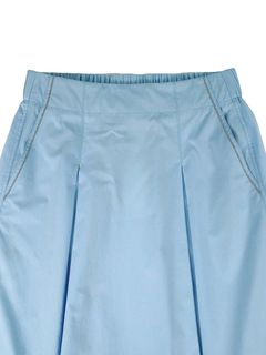 PESERICO(ペセリコ) |ポケットラインボールチェーン飾り１タックフレアスカート