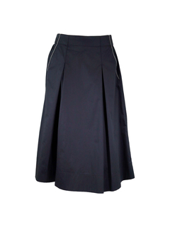 PESERICO(ペセリコ) |ポケットラインボールチェーン飾り１タックフレアスカート