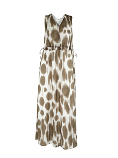 PESERICO(ペセリコ) |コットンガーゼプリントノースリーブワンピース