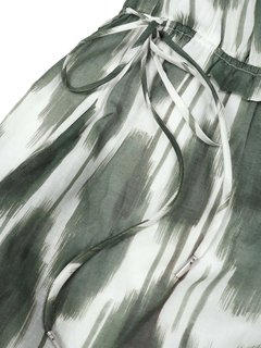 PESERICO(ペセリコ) |コットンガーゼプリントノースリーブワンピース