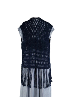 PESERICO(ペセリコ) |グランジデザインコットンフリンジベスト