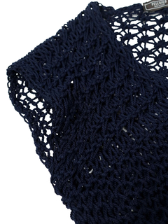 PESERICO(ペセリコ) |グランジデザインコットンフリンジベスト