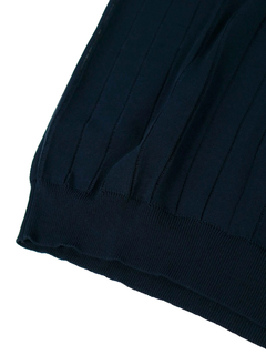 PESERICO(ペセリコ) |ボールチェーン飾り落とし目デザインコットンニット