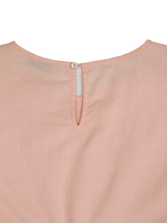 PESERICO(ペセリコ) |コットンガーゼ2枚仕立てバルーンヘムブラウス