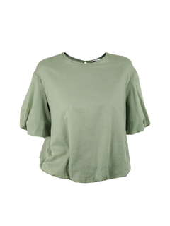 PESERICO(ペセリコ) |コットンガーゼ2枚仕立てバルーンヘムブラウス