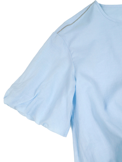 PESERICO(ペセリコ) |コットンガーゼ2枚仕立てバルーンヘムブラウス