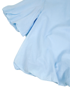 PESERICO(ペセリコ) |コットンガーゼ2枚仕立てバルーンヘムブラウス