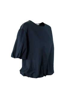 PESERICO(ペセリコ) |コットンガーゼ2枚仕立てバルーンヘムブラウス