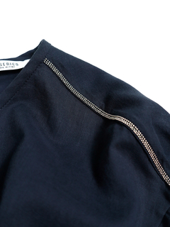 PESERICO(ペセリコ) |コットンガーゼ2枚仕立てバルーンヘムブラウス