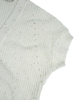 PESERICO(ペセリコ) |コットンスパンコールヤーンフレンチカーディガン