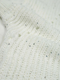 PESERICO(ペセリコ) |コットンスパンコールヤーンフレンチカーディガン