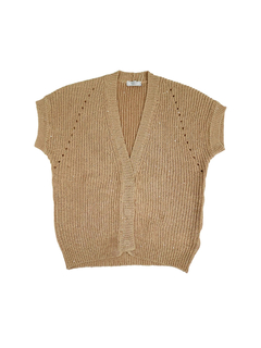 PESERICO(ペセリコ) |コットンスパンコールヤーンフレンチカーディガン