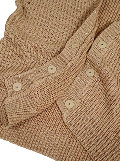 PESERICO(ペセリコ) |コットンスパンコールヤーンフレンチカーディガン