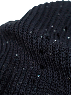 PESERICO(ペセリコ) |コットンスパンコールヤーンフレンチカーディガン