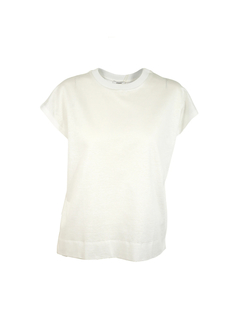 PESERICO(ペセリコ) |綿麻鹿の子フレンチスリーブカットソー