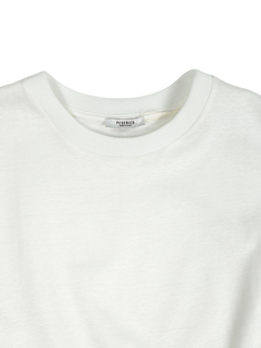 PESERICO(ペセリコ) |綿麻鹿の子フレンチスリーブカットソー