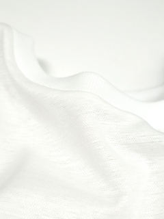 PESERICO(ペセリコ) |綿麻鹿の子フレンチスリーブカットソー