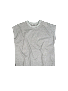 PESERICO(ペセリコ) |綿麻鹿の子フレンチスリーブカットソー