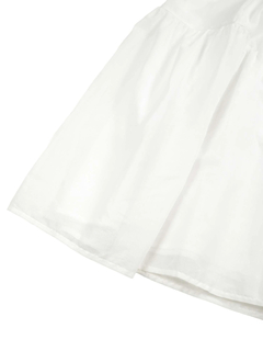 PESERICO(ペセリコ) |コットンジャージー×ガーゼスカートのコンビワンピース