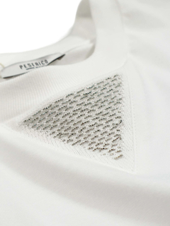 PESERICO(ペセリコ) |コットンジャージー×ガーゼスカートのコンビワンピース