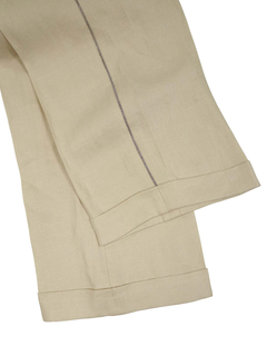 PESERICO(ペセリコ) |サイドボールチェーンワイドリネンパンツ