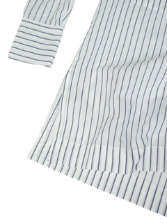 PESERICO(ペセリコ) |比翼仕立てストライプコットンシャツ