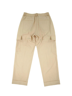 PESERICO(ペセリコ) |レーヨン混ストレッチ1タックカーゴパンツ