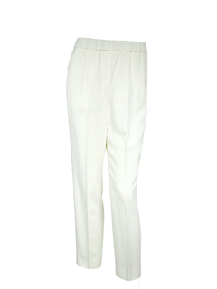 PESERICO(ペセリコ) |レーヨン混サイドボールチェーンパンツ