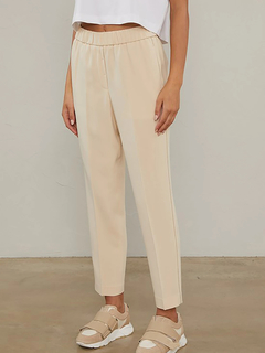 PESERICO(ペセリコ) |レーヨン混サイドボールチェーンパンツ