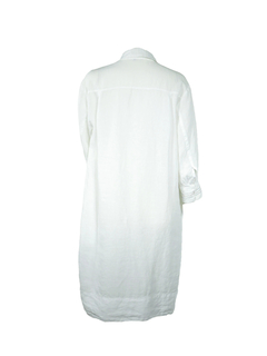 PESERICO(ペセリコ) |麻100％プルオーバーシャツワンピース