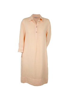 PESERICO(ペセリコ) |麻100％プルオーバーシャツワンピース