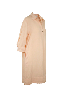 PESERICO(ペセリコ) |麻100％プルオーバーシャツワンピース