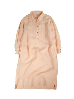 PESERICO(ペセリコ) |麻100％プルオーバーシャツワンピース