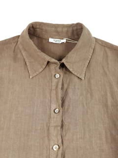 PESERICO(ペセリコ) |麻100％プルオーバーシャツワンピース