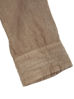 PESERICO(ペセリコ) |麻100％プルオーバーシャツワンピース