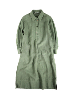 PESERICO(ペセリコ) |麻100％プルオーバーシャツワンピース