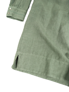 PESERICO(ペセリコ) |麻100％プルオーバーシャツワンピース