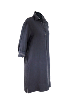 PESERICO(ペセリコ) |麻100％プルオーバーシャツワンピース