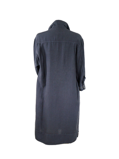 PESERICO(ペセリコ) |麻100％プルオーバーシャツワンピース