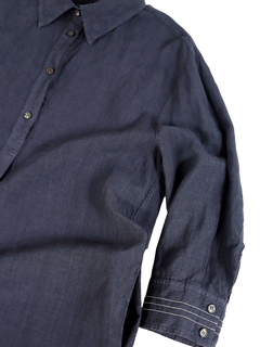 PESERICO(ペセリコ) |麻100％プルオーバーシャツワンピース