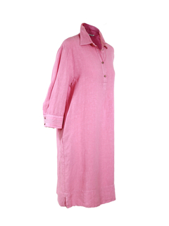 PESERICO(ペセリコ) |麻100％プルオーバーシャツワンピース