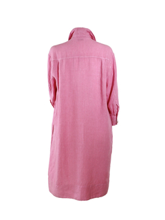 PESERICO(ペセリコ) |麻100％プルオーバーシャツワンピース