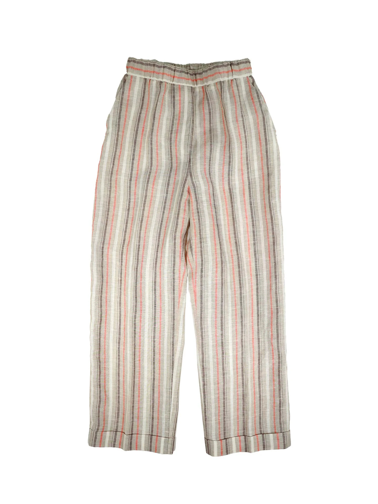 PESERICO(ペセリコ) |ストライプ地イージーパンツ