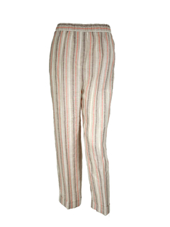 PESERICO(ペセリコ) |ストライプ地イージーパンツ